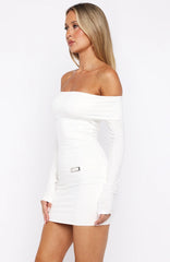 Show Me How Mini Dress Off White