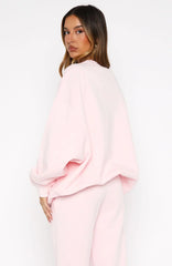 Test Drive Oversized Sweater Icy Pink
