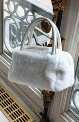 Reese Top Handle Bag White