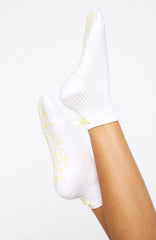 Flower Power Grip Socks Honey