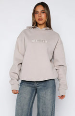 Stay Lifted Oversized Hoodie Moon