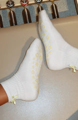 Flower Power Grip Socks Honey