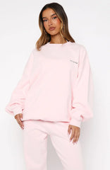 Test Drive Oversized Sweater Icy Pink