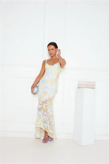 Lush Style Maxi Dress Yellow