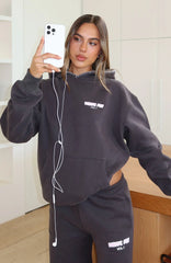 Vol. 1 Oversized Hoodie Charcoal