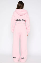 From The Archives Charli Wide Leg Sweatpants Pink