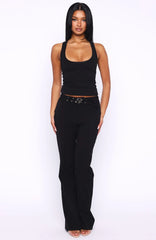 Party Of One Pants Black