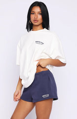 Can't Miss It Oversized Tee White