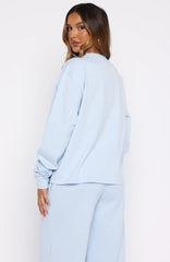 Lucky Ones Long Sleeve Tee Baby Blue