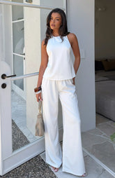 Way She Walks Pants Pearl