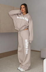 From The Archives Kenzie Wide Leg Sweatpants Moon