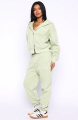 Can't Miss It Sweatpants Sage