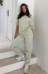 Can't Miss It Sweatpants Sage