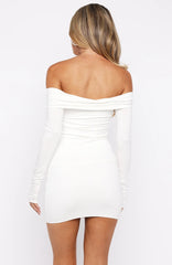 Show Me How Mini Dress Off White