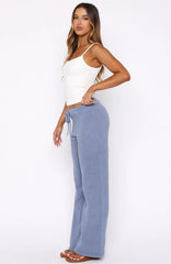 Act Natural Knit Pants Steel