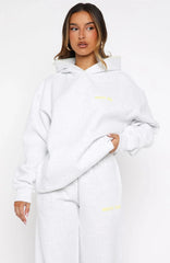 Vol. 1 Oversized Hoodie Grey Marle