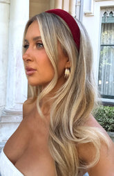 Libbi Headband Burgundy