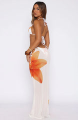 Luminous Maxi Skirt Marigold Twist