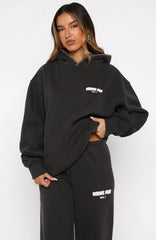 Vol. 1 Oversized Hoodie Charcoal