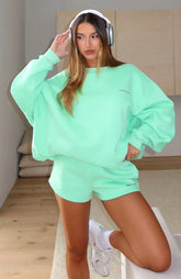 Test Drive Oversized Sweater Mint