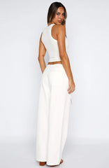 Never Really Over Pants White