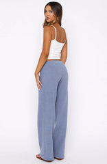 Act Natural Knit Pants Steel