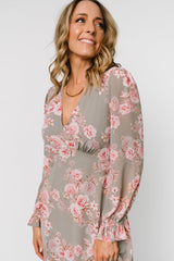 Liliana Maxi Dress | Dusty Sage + Rose