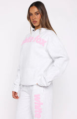 From The Archives Kenzie Oversized Hoodie Grey Marle