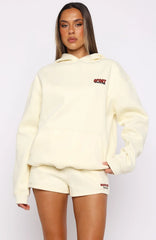 Club 14 Peyton Oversized Hoodie Lemon