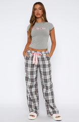 That Time Of Year Pyjama Pants Grey/Pink