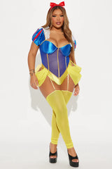 Kiss Of Life Princess 4 Piece Costume Set - Multi Color