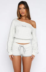 High Roller Shorts Grey Marle