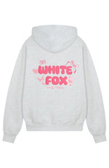 Lucky Thirteen Stephanie Oversized Hoodie Grey Marle