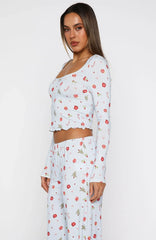 Dreamy Long Sleeve Pyjama Top Jingle Joy