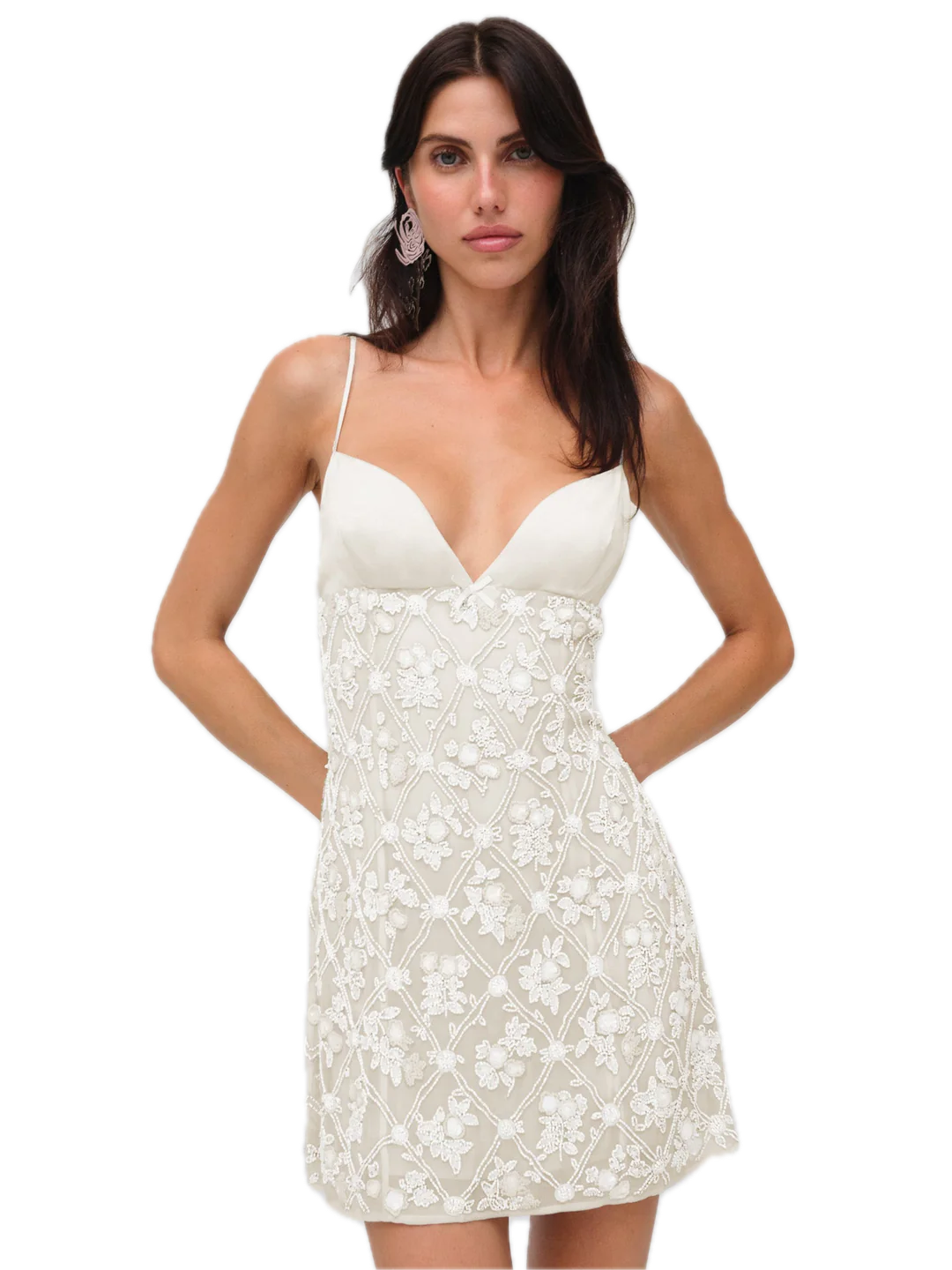 Bridget Beaded Mini Dress