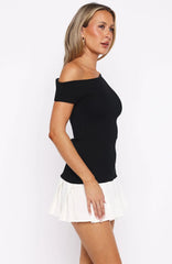 On My Terms Mini Dress Black