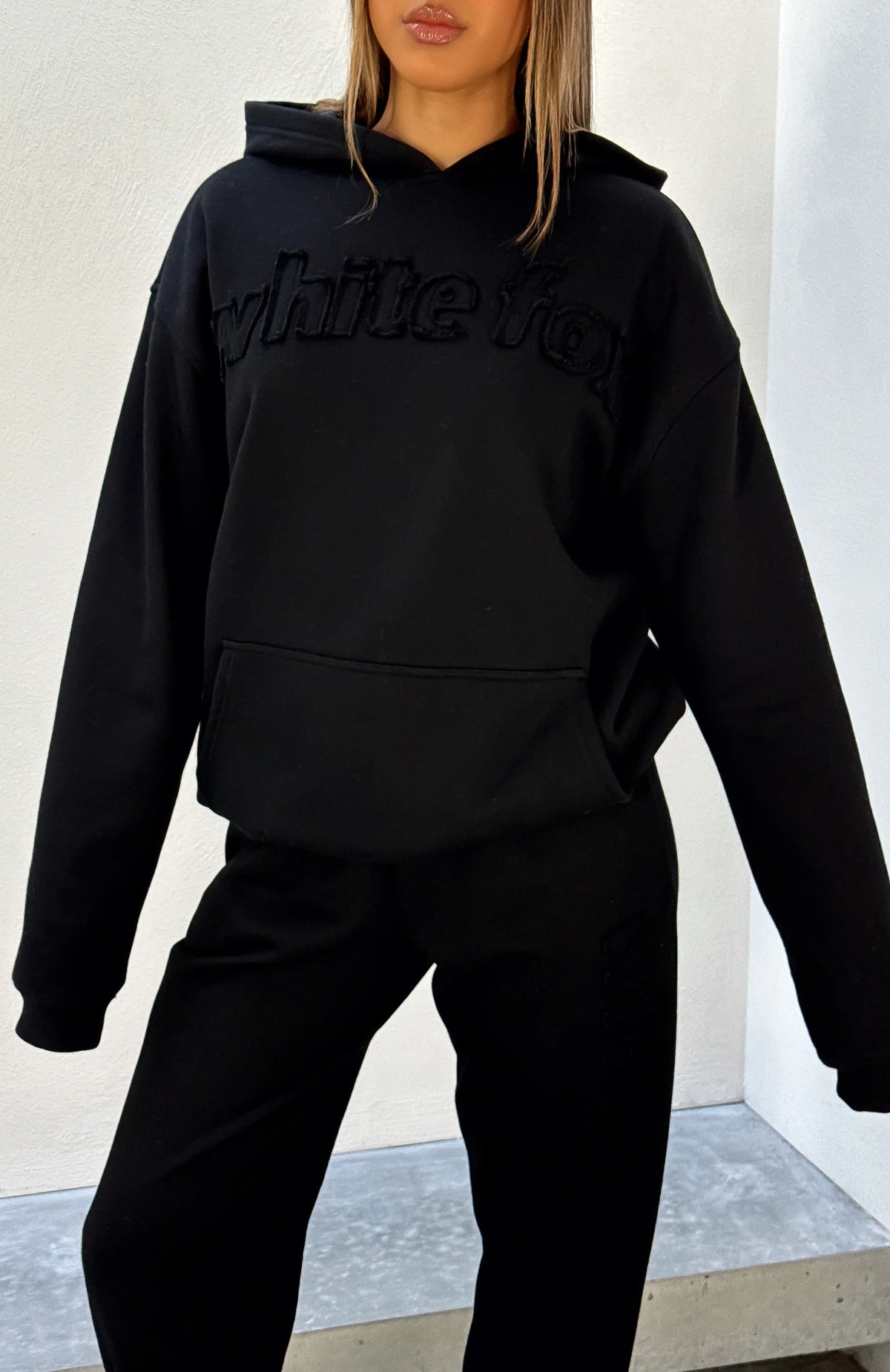 From The Archives Lexi Oversized Hoodie Black