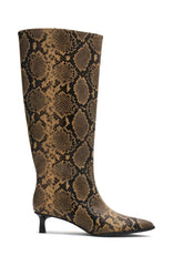 Juliette Knee High Boots Snake