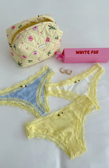 Sweet Love 3-Pack Underwear Set Lemon Mix