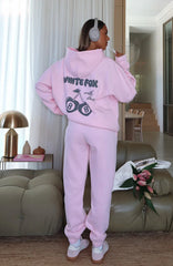 With Love In The Moment Sweatpants Pink
