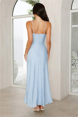 Juicy Floral Maxi Dress Blue