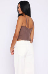 It's A Lifestyle Bustier Chocolate