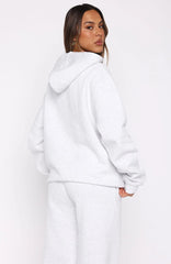 From The Archives Kenzie Oversized Hoodie Grey Marle