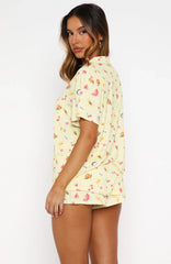 Dreamscape Printed Pyjama Set Fruit Salad