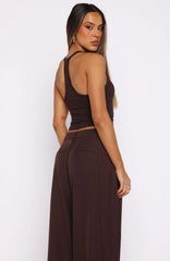 Figuring Out Feelings Tank Chocolate