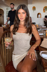 Juicy Secrets Knit Top Champagne