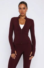 Race To You Jacket Merlot