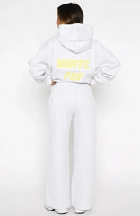 Vol. 1 Wide Leg Sweatpants Grey Marle