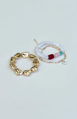 Aster Bracelet Set Gold