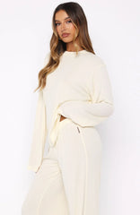 Wish Upon A Star Pyjama Long Sleeve Top Off White